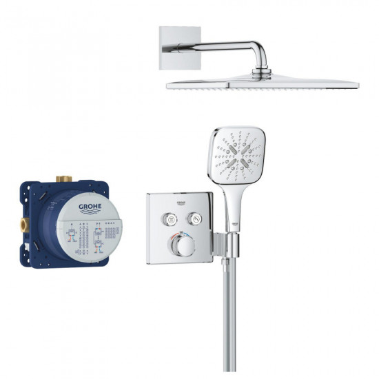 Душова система прихованого монтажу з термостатом Grohe Grohtherm SmartControl (34865000)