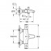 Термостат для ванни Grohe Grohtherm 800 (34567000)