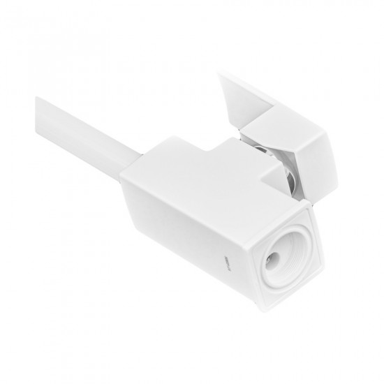 Змішувач для кухні Plamix Kubus-011 SET White (з підведенням) (PM0674)