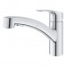 Змішувач для кухні з висувним виливом Grohe Eurosmart New (30305001)