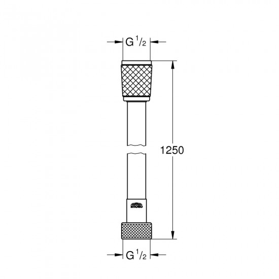 Набір для гігієн.душу Grohe BauLoop New (UA11104202)