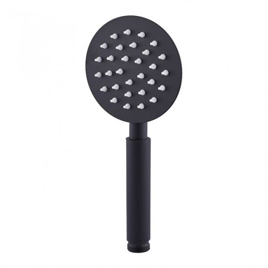 Ручний душ Mixxus SH-01.SUS Black з нерж. сталі (MI6119)