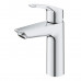 Одноважільний змішувач для раковини M-Size Grohe Eurosmart New з натискним донним клапаном (2392300
