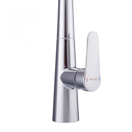 Змішувач для кухні з висувним виливом Mixxus Premium WARTA 014 (MI6956)