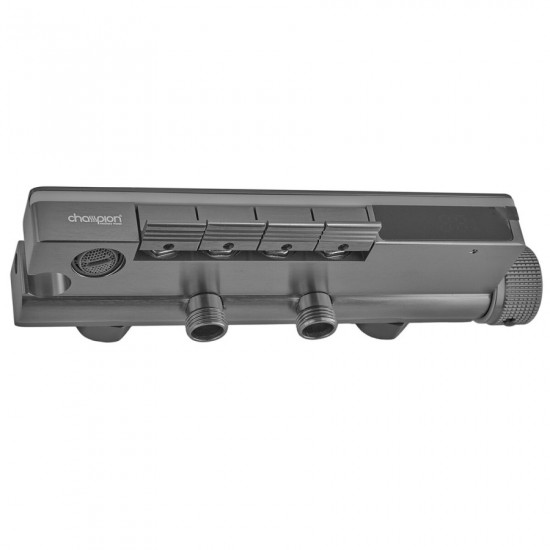 Душова колона Champion PBL-009-J Graphite зі змішувачем з кнопковим перемикачем, 4 режими (CH6500)