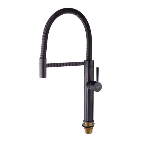 Змішувач для кухні Mixxus Premium Spark 017 BLACK (MI6969)