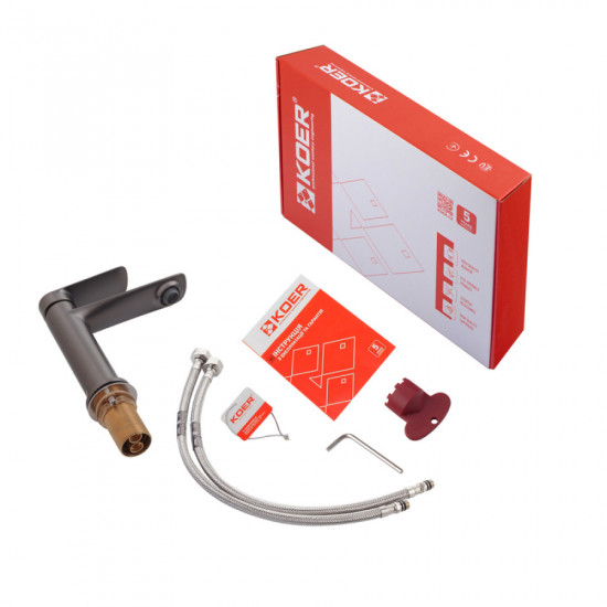 Змішувач для умивальника Koer KB-10028-07 (KR5292)