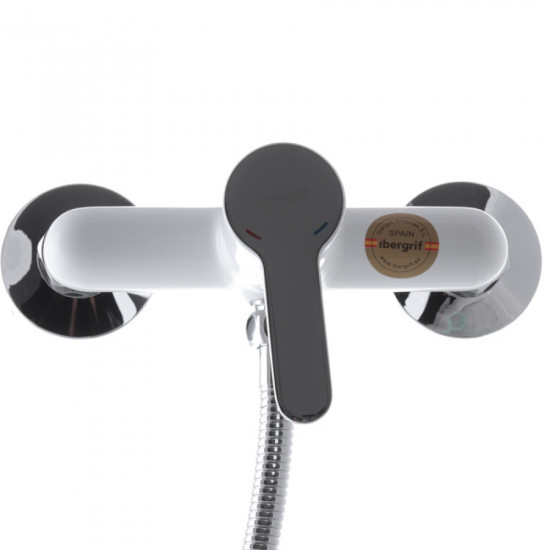 Змішувач для душа Ibergrif Square M12022W (IB0032)