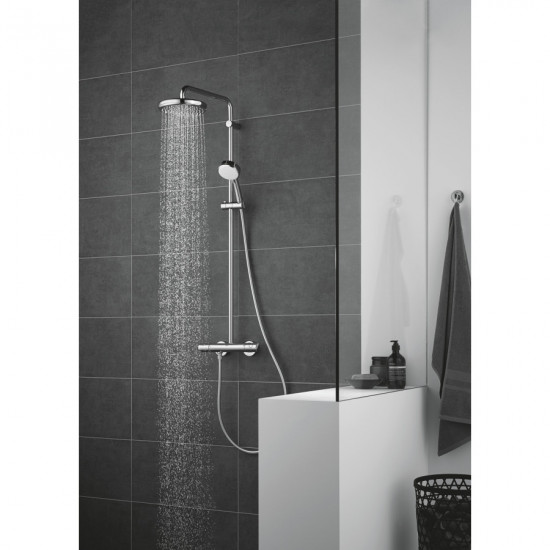 Душова система з термостатом для душа Grohe New Tempesta Cosmop. System (27922001)