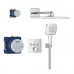 Душова система прихованого монтажу на 3 виходи з термостатом Grohe Grohtherm SmartControl (34864000