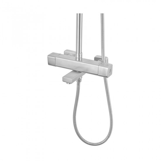 Термостатична душова колона зі змішувачем Koer KI-57017-02 (з нерж. сталі) (KR4788)