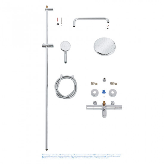 Душова система з термостатом для душа Grohe New Tempesta Cosmop. System (26223001)