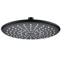 Лейка для душа потолочная Mixxus SH-15-OH Black (230мм) (LE2783)