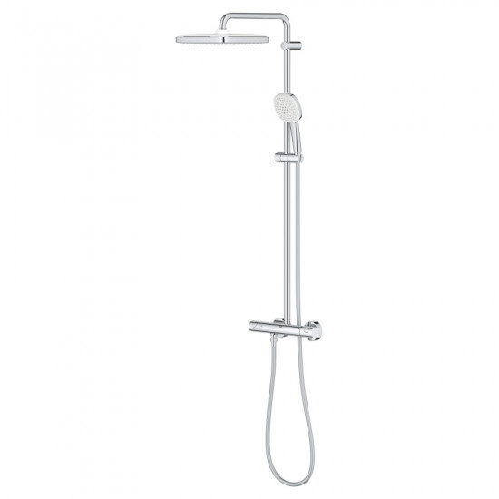 Душова система з термостатом для настінного монтажу Grohe Tempesta System 250 Cube (26689001)