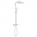 Душова система з термостатом для настінного монтажу Grohe Tempesta System 250 Cube (26689001)