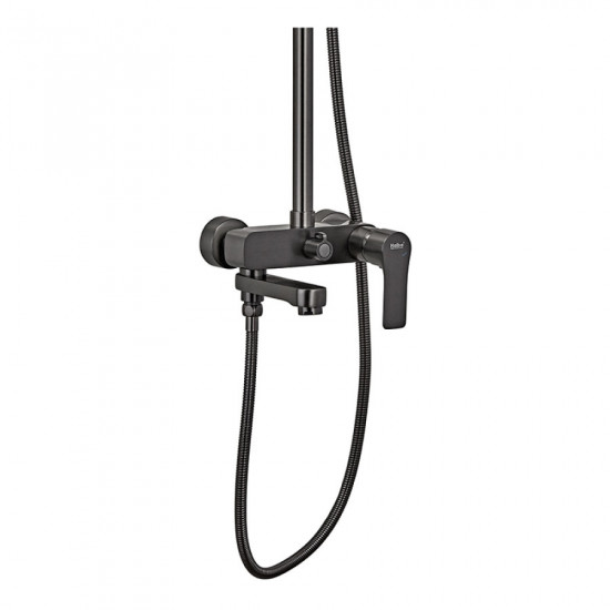 Душова колона із змішувачем Haiba Milano 003-J Graphite (HB4009)