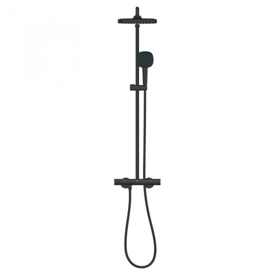 Душова система з термостатом для настінного монтажу Grohe Tempesta System 250 Cube (266892431)