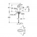 Змішувач для раковини Grohe Eurosmart S-Size (324672433)