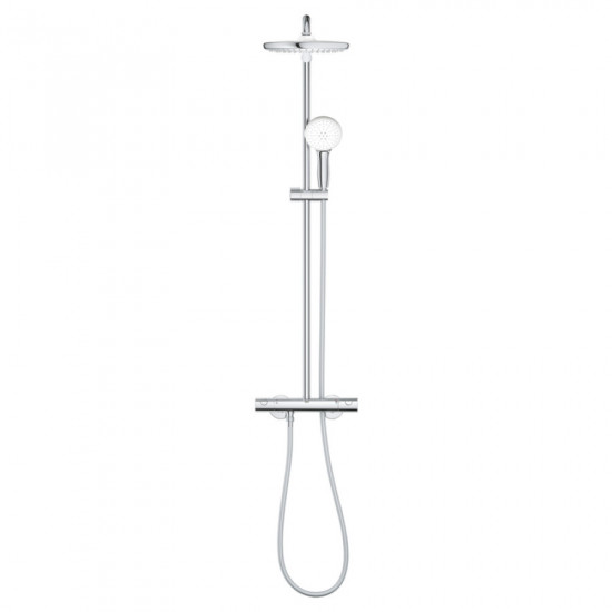 Душова система з термостатом для настінного монтажу Grohe Tempesta System 250 (26670001)
