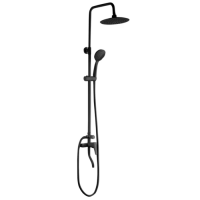 Душевая колонна с mixer'ом PLAMIX RAIN-009-J BLACK (цвет черный) (PM0683) Душевая колонна с mixer'ом PLAMIX RAIN-009-J BLACK (цвет черный) (PM0683)