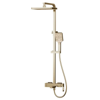 Душевая колонна с mixers Haiba KANT 009-J BRUSHED GOLD (HB9606)