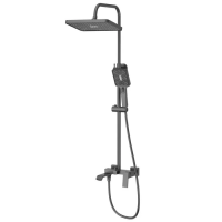 Душевая колонна с混合器ом Haiba Gaudi 009-J GRAPHITE (HB9643)