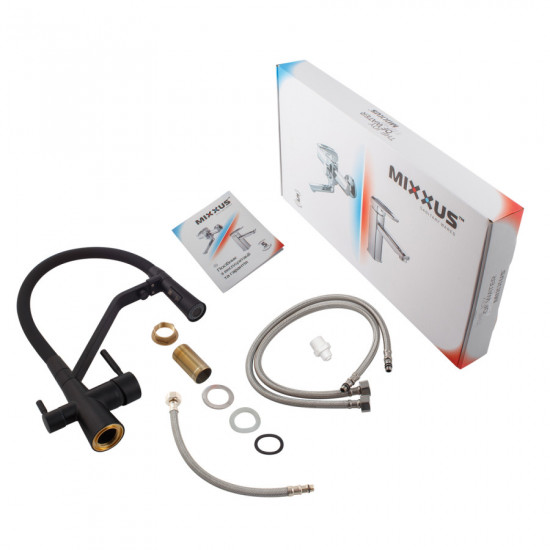 Змішувач для кухні Mixxus Premium Magnet 021 BLACK REFL.BLACK (MI6974)