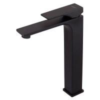 Змішувач для умивальника Koer KB-11010-05 високий (Колір чорний) (KR3483)