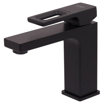 Змішувач для умивальника Koer KB-10009-05 (Колір чорний) (KR3499)