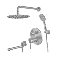 Вбудована душова система Koer KI-66018-02 (з нерж. сталі) (Колір нерж) (KR4794)