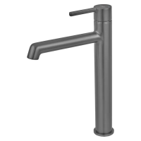 Змішувач для умивальника високий Koer KB-11029-07 Колір графіт (KR5496)