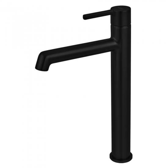 Змішувач для умивальника високий Koer KB-11029-05 Колір чорний (KR5488)