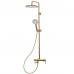 Душова колонна зі змішувачем Koer KB-56029-12 3 функції, колір матове золото (KR5503)