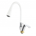 Змішувач для кухні з силіконовим виливом Zerix YUT 279 Reflector White (колір виливу білий) (ZX5988