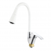Змішувач для кухні з силіконовим виливом Zerix YUT 279 Reflector White (колір виливу білий) (ZX5988