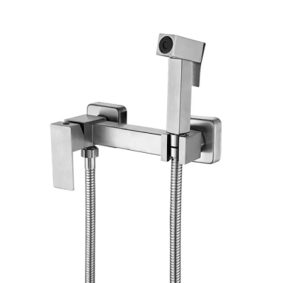 Змішувач для гігієнічного душу Armata KUB-222 (з лійкою) з нерж.сталі (CH6496)