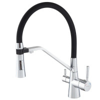 Змішувач для кухні Mixxus Premium Magnet 021 REFL.BLACK (MI6973)