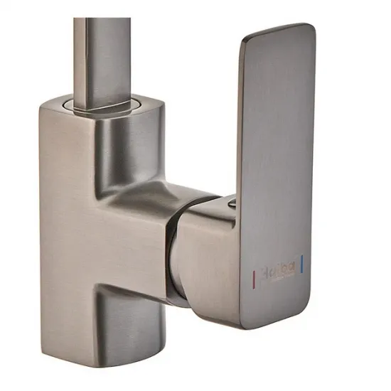 Змішувач для кухні Haiba Kubus 017 Graphite (HB4008) Змішувач для кухні Haiba Kubus 017 Graphite (HB4008)