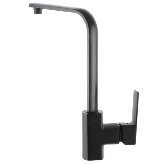 Змішувач для кухні Haiba Kubus 017 Чорний (HB3933) Змішувач для кухні Haiba Kubus 017 Чорний (HB3933)