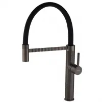 Змішувач для кухні Mixxus Premium Oliwer 017 GRAPHITE REFL.BLACK (MI6967)