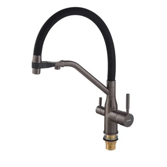 Змішувач для кухні MixxusPremium Gravity 021 GRAPHITE REFL.BLACK (MI6979)