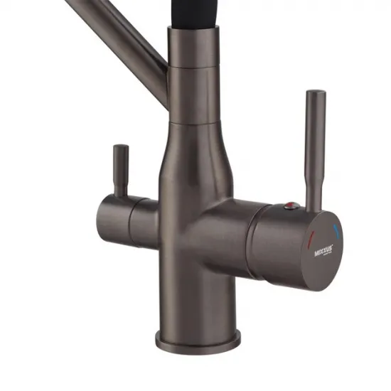 Змішувач для кухні MixxusPremium Gravity 021 GRAPHITE REFL.BLACK (MI6979)