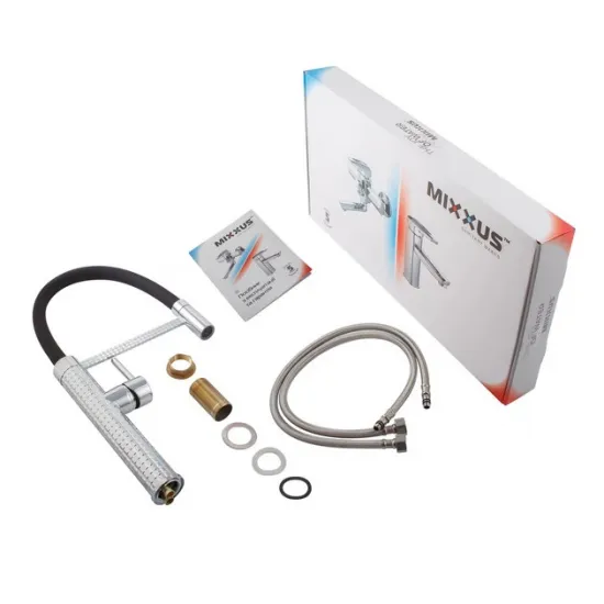 Змішувач для кухні Mixxus Premium Oliwer 017 REFL.BLACK (MI6965)