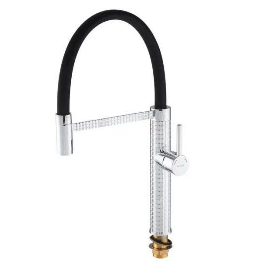 Змішувач для кухні Mixxus Premium Oliwer 017 REFL.BLACK (MI6965)