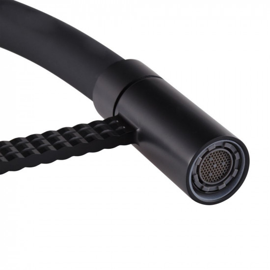 Змішувач для кухні Mixxus Premium Oliwer 017 BLACK REFL.BLACK (MI6966)