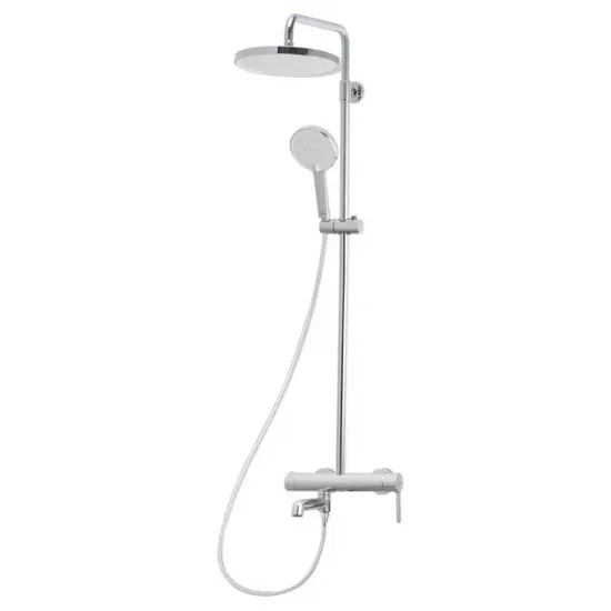 Душова колонна зі змішувачем Koer KB-56029-01 3 функції, колір хром (KR5481)