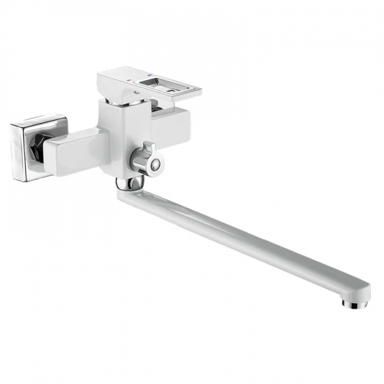 Смеситель для ванны Mixxus Premium DANTE 006 EURO White-Chrome (MI6794)
