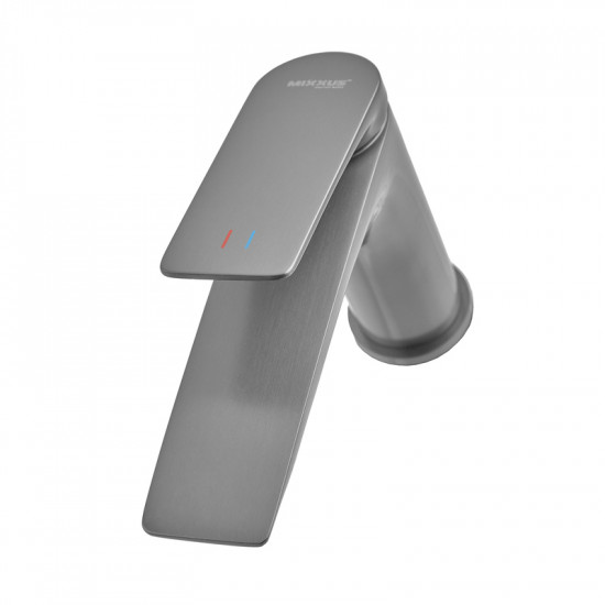 Змішувач для умивальника Mixxus Premium DERBY 001 (NUT) GRAPHITE (MI6607)