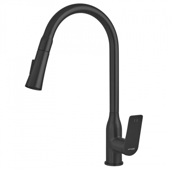 Змішувач для кухні Mixxus Premium DERBY 014 (NUT) BLACK (MI6605)