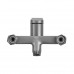 Змішувач для ванни Mixxus Premium DERBY 006 (EURO) GRAPHITE (MI6608)